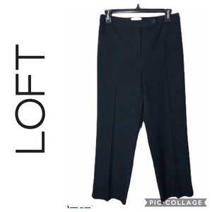 Loft Pleated High Waisted Dress Pants Sz 4